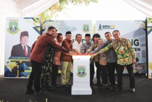 Al Muktabar Resmikan Groundbreaking Gedung Baru Bank Banten