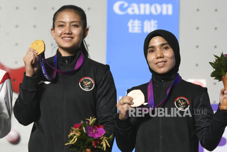 Alhamdulillah, Veddriq dan Rajiah Pastikan Berlaga di Panjat Tebing Olimpiade Paris