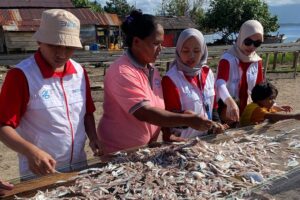 Antam dan MIND ID Laksanakan Bakti BUMN untuk Indonesia di Halmahera