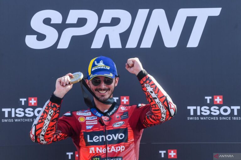 Bagnaia sebut strategi teknis jadi kunci kemenangan Sprint Mandalika