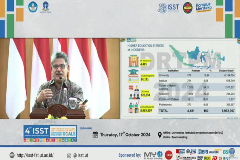 Bangun Inovasi Pengetahuan untuk Pembangunan Berkelanjutan, FST UT Gelar Seminar Internasional