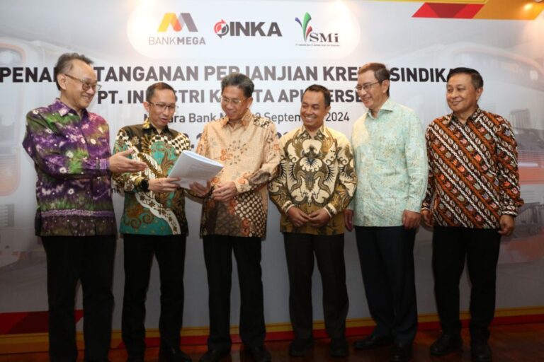 Bank Mega dan SMI beri kredit sindikasi kepada INKA Rp2,1 triliun