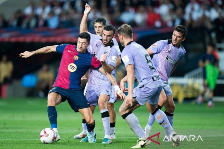 Barca telan kekalahan pertama di LaLiga 24/25 usai ditekuk Osasuna 2-4