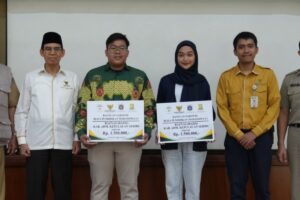 Baznas salurkan dana Rp207 juta untuk mahasiswa Pulau Seribu