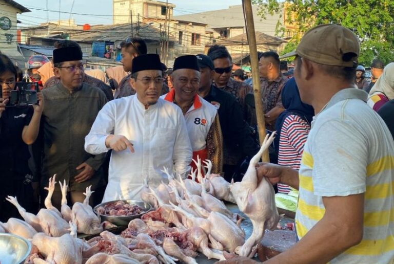 Blusukan ke Pasar Serdang Kemayoran, Suswono: Bangunan Perlu Direvitalisasi