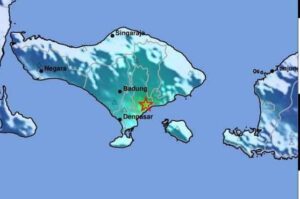 BMKG: Gempa M4,8 Gianyar Bali Akibat Aktivitas Sesar di Darat