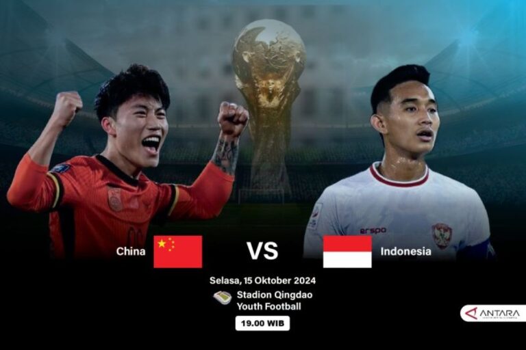 China perlebar keunggulan atas Indonesia dengan skor 2-0