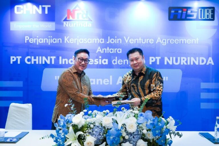 Chint Indonesia – Nurinda Sepakati Kerja Sama Produksi MV Panel untuk Dukung TKDN