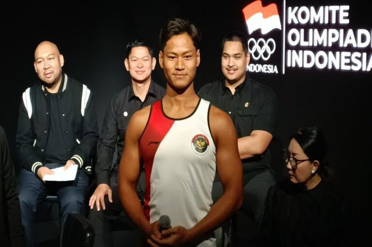 Ciamik! Jersey Kontingen Indonesia di Olimpiade Paris 2024, Dirancang Anak Prabowo