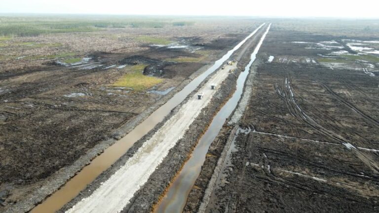 Dalam Sebulan, Haji Isam Rintis Jalan 16 Km di Merauke