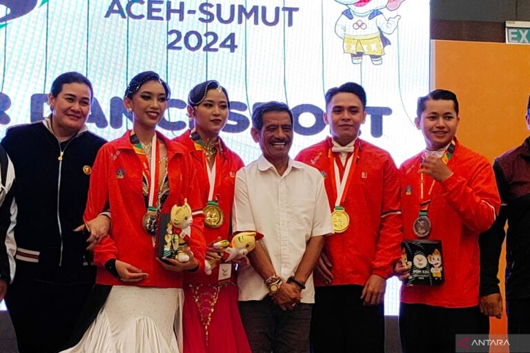 Dancesport – Aditya dan Archisya sumbang dua medali emas bagi Bali