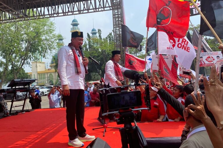 Deklarasi Kampanye Damai, Tri Adhianto-Harris Bobihoe Optimistis Menang