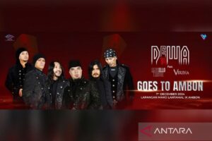 Dewa19 bersama Ello dan Virzha gelar konser di Ambon Desember 2024