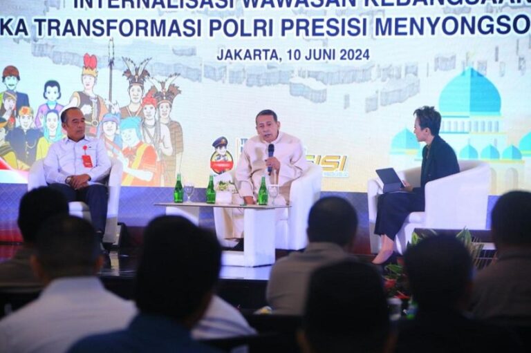 Dialog Kebangsaan PMPI-Polri, Transformasi Polri Presisi Songsong Indonesia Emas 2045