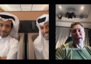 Elon Musk Pamer Video Streaming di Qatar Airwas Gunakan Koneksi Starlink