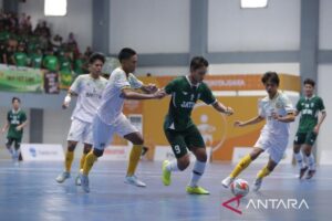 Futsal – Tim putra Jatim ke final usai menang dramatis atas Banten 3-2