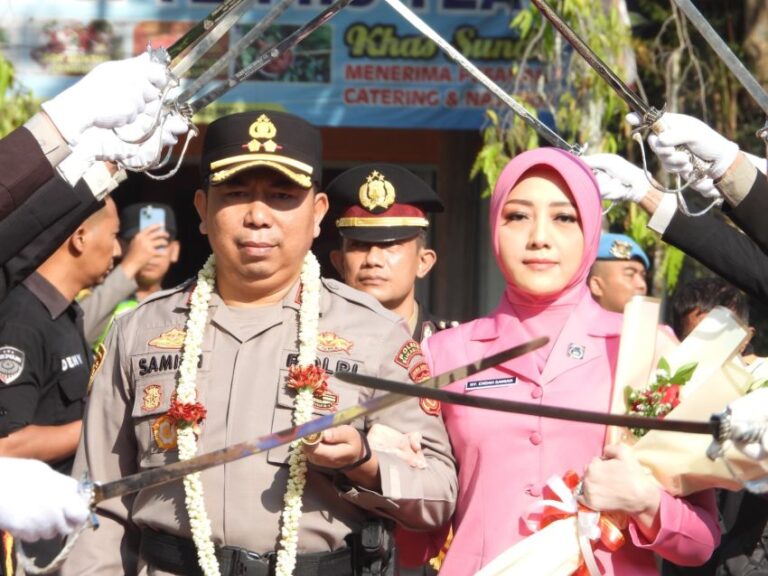 Gantikan AKBP Tony Prasetyo, AKBP Samian Resmi Jabat Kapolres Sukabumi