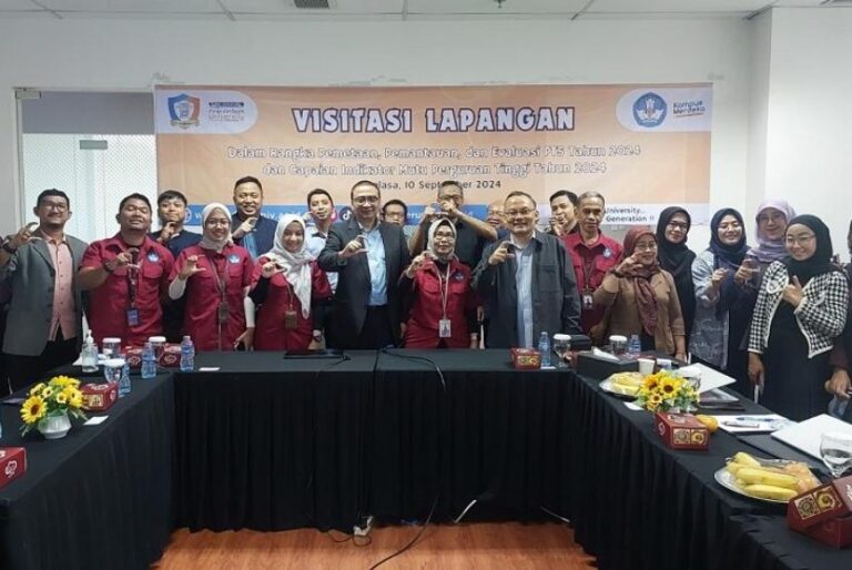 Guna Wujudkan Pendidikan Berkualitas, Cyber University Lakukan Visitasi Lapangan