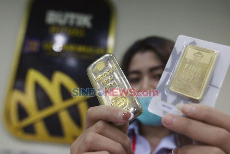 Harga Emas Antam Hari Ini Masih Stagnan di Rp1.401.000 per Gram