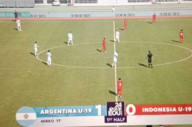 Hasil Timnas Indonesia U-20 vs Argentina: Sundulan Mirko Juarez Bikin Kaget Ikram Algiffari, Skor 0-1