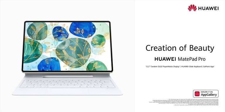 HUAWEI MatePad Pro 12.2-Inch Resmi Diluncurkan, Tablet Layar Tandem OLED PaperMatte dan Keyboard Inovatif