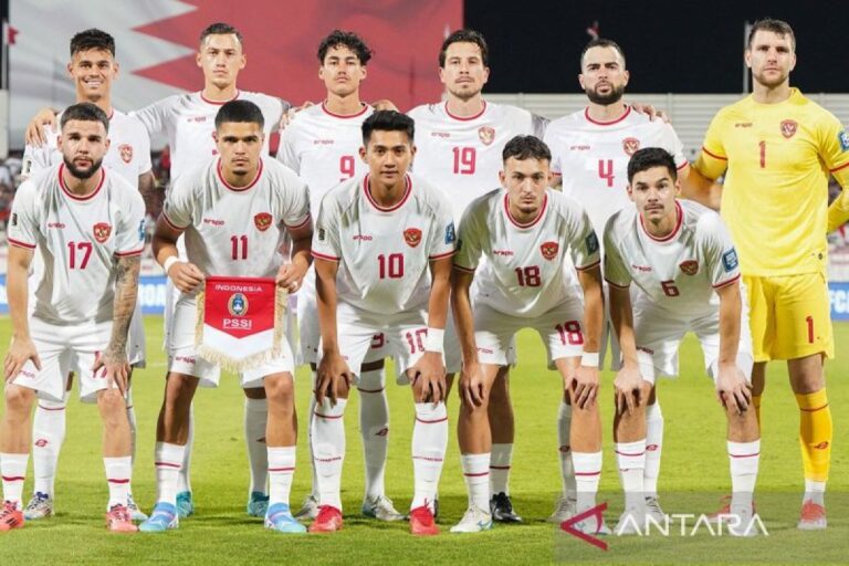 Indonesia akhiri laga melawan Bahrain dengan skor 2-2