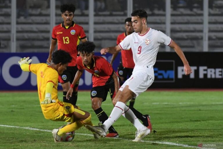 Indonesia kandaskan Timor Leste dengan skor 3-1 pada laga kedua