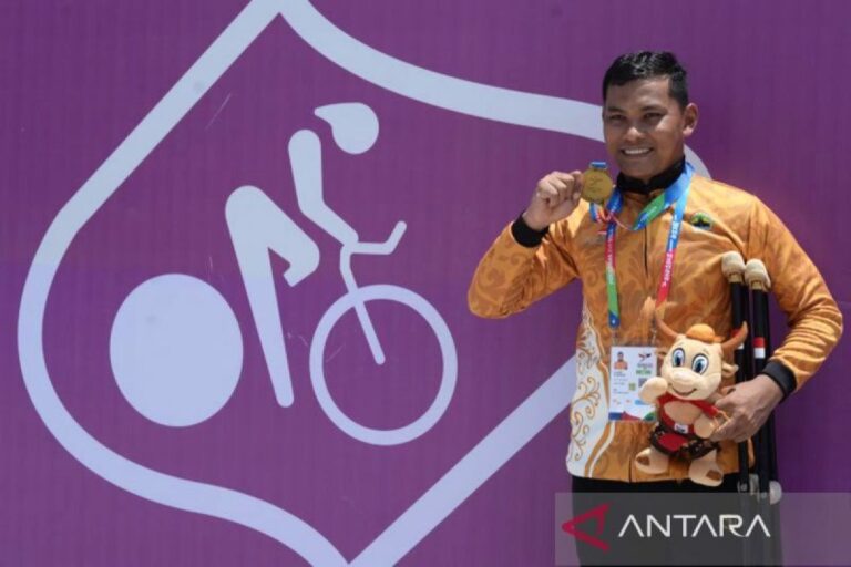 Jawa Tengah masih kokoh di puncak klasemen medali Perpanas 2024