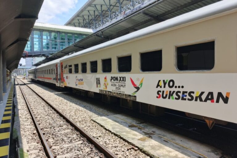 KAI Sumut berikan tiket harga spesial dukung pelaksanaan PON XXI