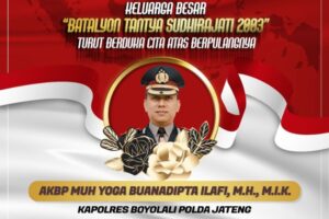 Kapolres Boyolali AKBP M. Yoga Meninggal Dunia, Akpol Batalyon Tantya Sudhirajati 2003 Berduka