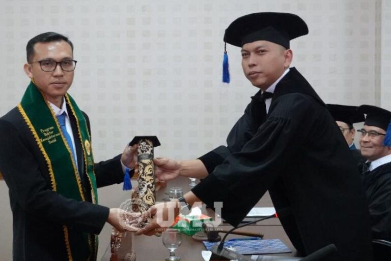 Kaprodi Kesejahteraan Sosial FISIP UMJ Raih Gelar Doktor di Unpad