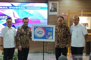 Kemenkominfo luncurkan prangko seri 150 tahun Perhimpunan Pos Sedunia