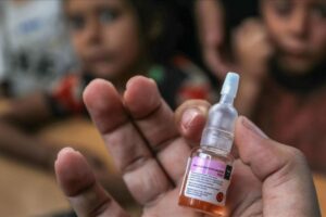 Kementerian kesehatan Gaza vaksinasi polio lebih dari 72.000 anak