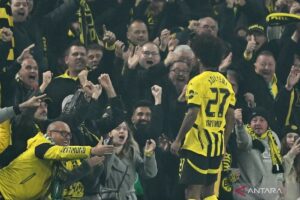 Klasemen Liga Champions 2024/2025: Borussia Dortmund di puncak