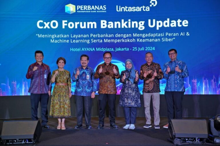 Lintasarta-Perbanas di Forum CxO: Tingkatkan Layanan Perbankan dengan AI dan Cybersecurity