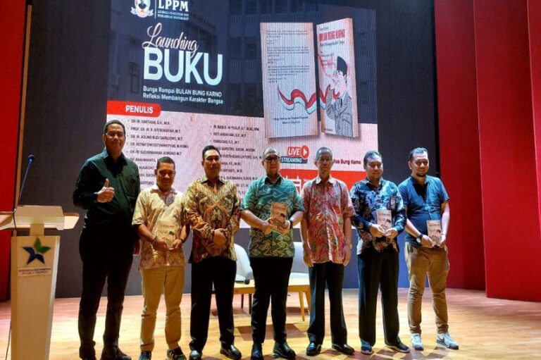 LPPM UBK Luncurkan Buku Bunga Rampai Bulan Bung Karno Refleksi Membangun Karakter Bangsa