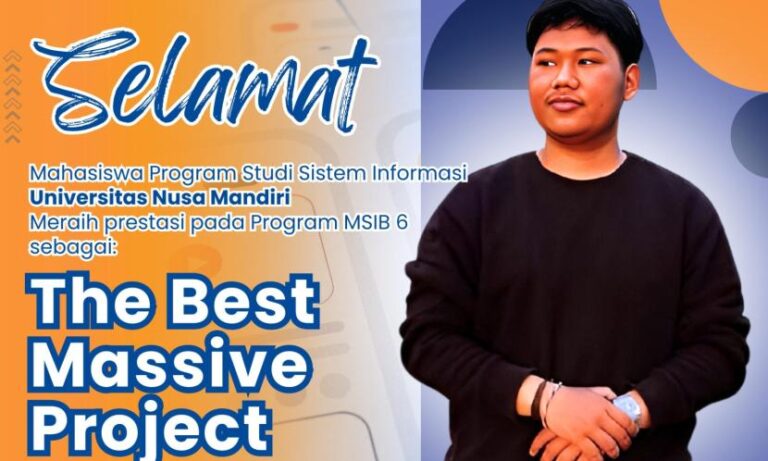 Mahasiswa Prodi Sistem Informasi UNM Raih Prestasi Program MSIB, The Best Massive Project