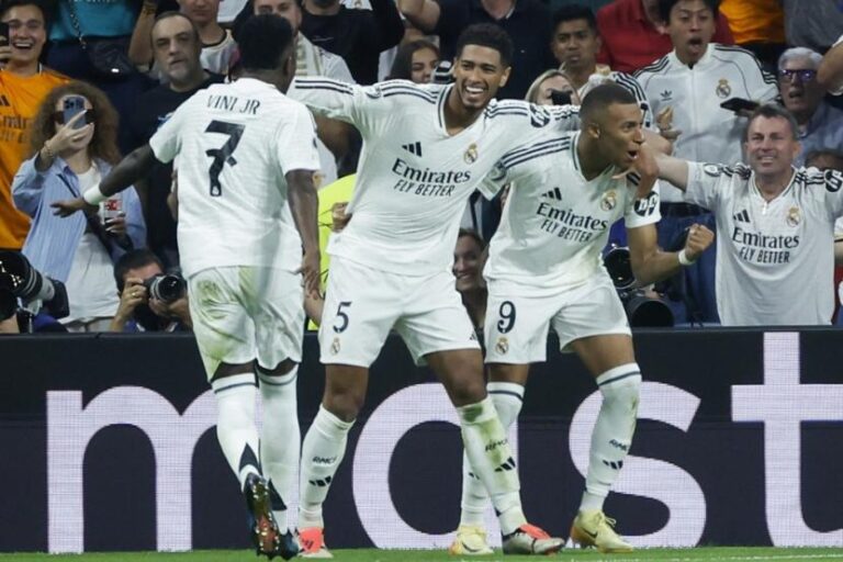 Mbappe Cetak Gol Pertamanya di Liga Champions untuk Real Madrid Saat Kalahkan Stuttgart