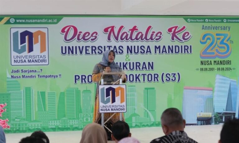 Menantang Masa Depan, Civitas Akademika Universitas Nusa Mandiri Pamerkan Prestasi