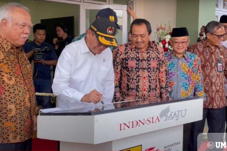 Menko PMK dan Menteri PUPR Resmikan Rusunawa UMJ