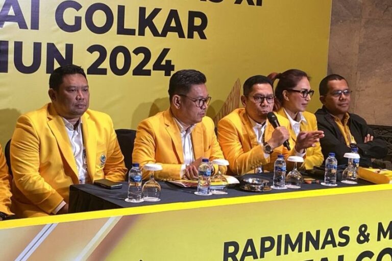 Munas XI Golkar Tetapkan Bahlil Formatur Tunggal