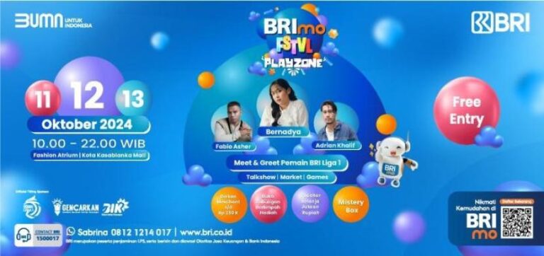 Nikmati Keseruan BRImo FSTVL Playzone, Nonton Bernadya Sambil Berlimpah Hadiah!