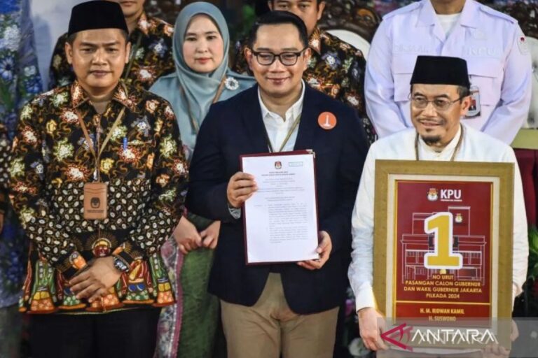 Nomor urut 1, RK: Sesuai harapan, kita ingin menang satu putaran