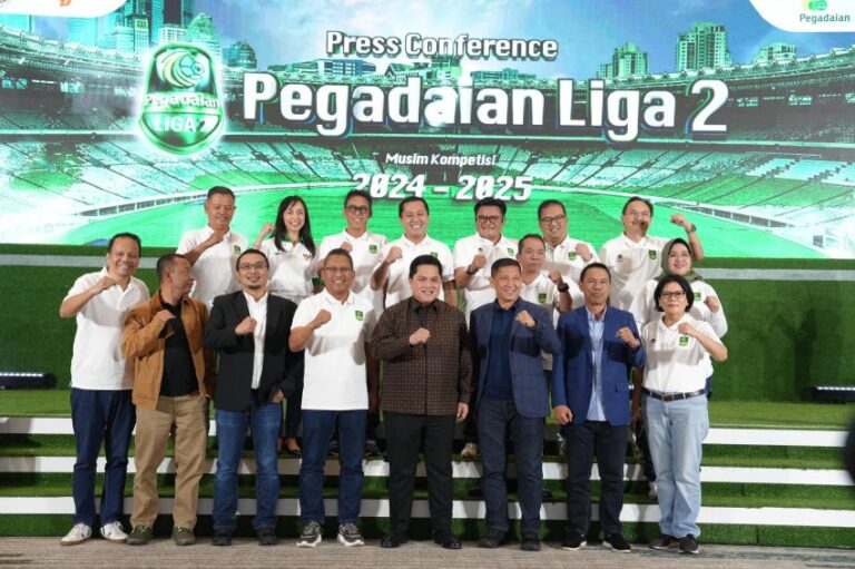 Pegadaian Liga 2 Kembali Hadir, Erick Thohir: Harus Solid Bangun Sepak Bola Bersih