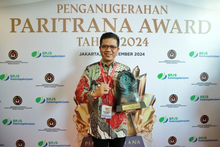 Pemkab Bandung raih penghargaan Paritrana Award 2024