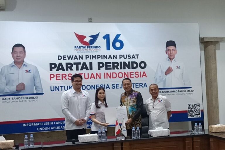 Perindo Dukung Eri Cahyadi di Pilwalkot Surabaya 2024