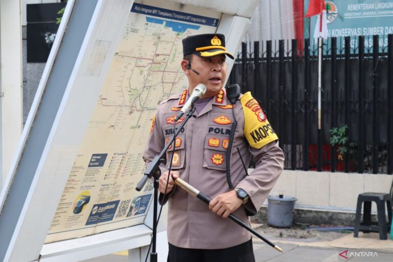 Polisi kerahkan 1.784 personel amankan aksi ojol-kurir di Jakpus