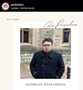 PPI Leiden Batalkan Pencalonan Giorgio Ramadhan dan Hapus Fotonya