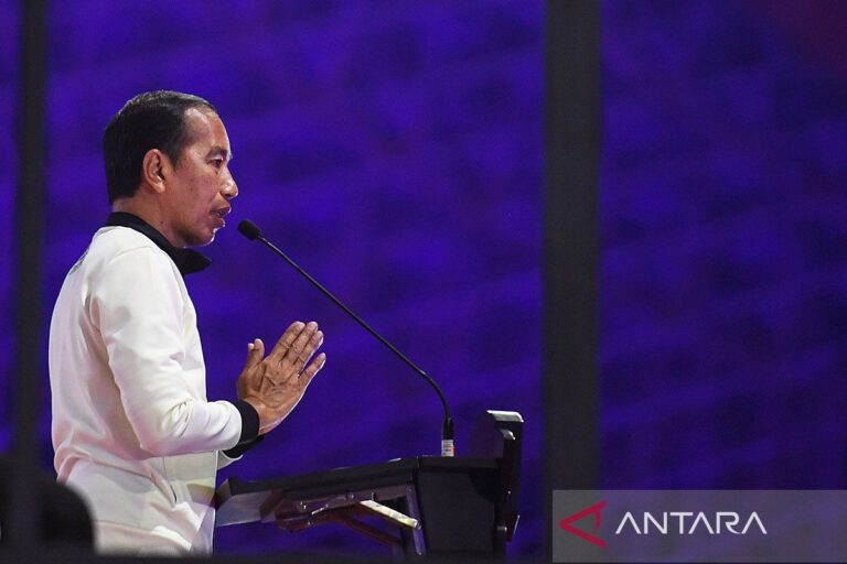 Presiden berpesan agar para atlet bersaing dalam suasana persaudaraan