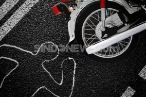 Pria Tergeletak Bersimbah Darah di Jalan Raya Narogong Cileungsi